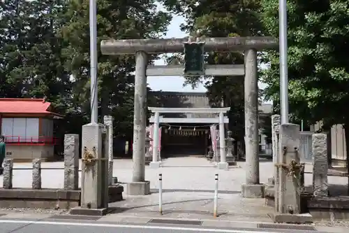 坂戸神社の鳥居