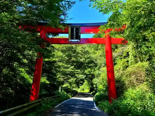 萬蔵稲荷神社の鳥居