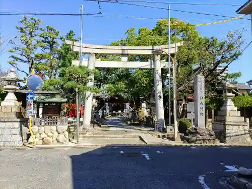 白山神社（名塚白山社）の鳥居