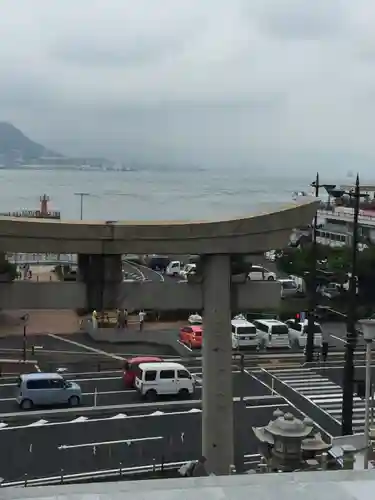 亀山八幡宮の景色