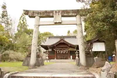 伊射奈美神社の鳥居
