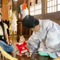 釧路一之宮 厳島神社の七五三参