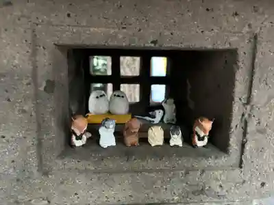 札幌諏訪神社の像