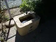 粟須美神社跡の手水