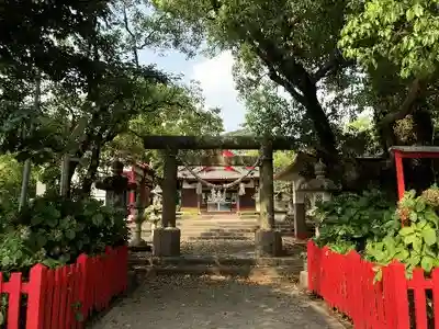 年貫神社の鳥居