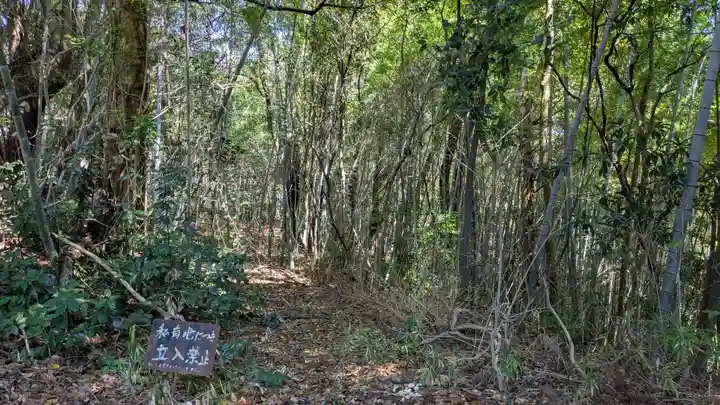 生石八幡神社の自然
