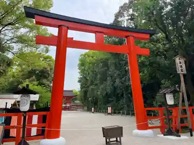 賀茂御祖神社(下鴨神社)の鳥居