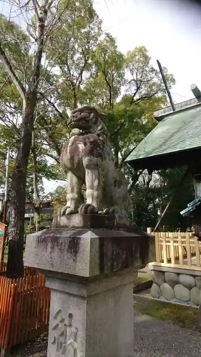 若宮神明社の狛犬