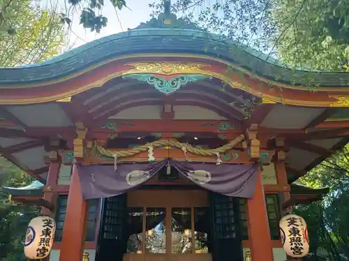 芝東照宮の本殿・本堂