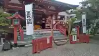 7月上旬まで茅の輪を設置しています(概ね10日頃までの見込)