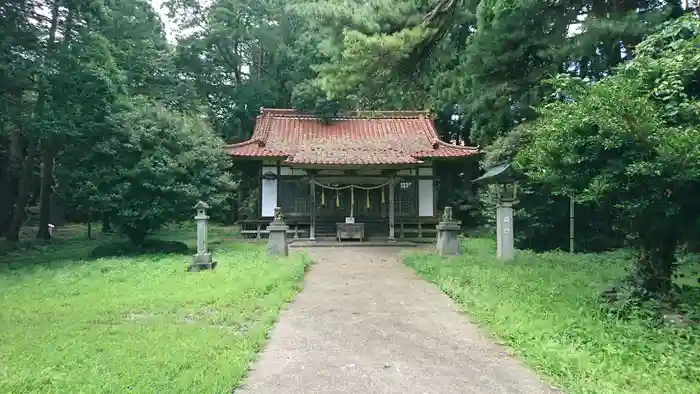 亘理神社の本殿