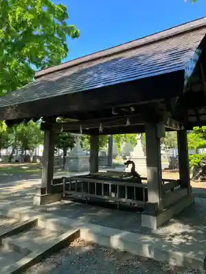 江南神社の手水舎