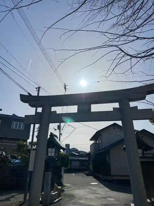 小島神社の鳥居