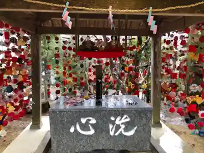 坂本八幡神社の手水舎