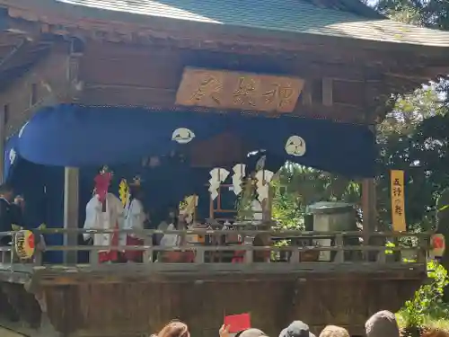 野木神社の神楽