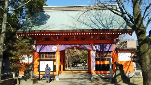 葛飾八幡宮の山門