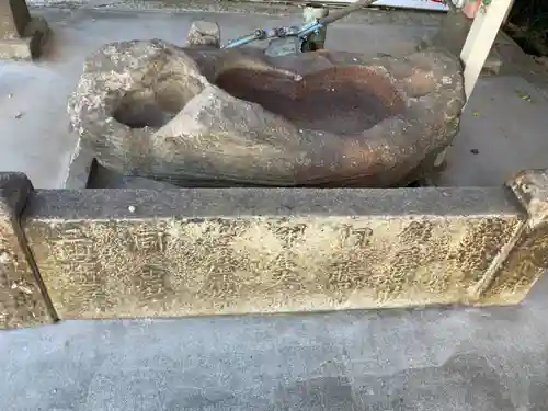 大歳社(住吉大社末社)の手水舎