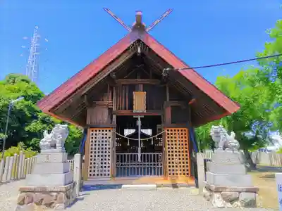 八剱社（落合）の本殿・本堂