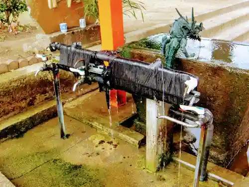 浅間神社の手水舎