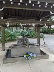 御裳神社の手水