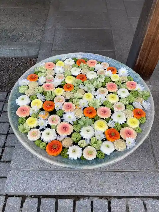 行田八幡神社の手水舎