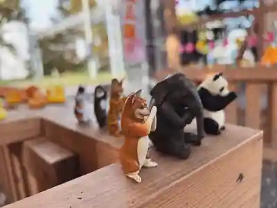 札幌諏訪神社の像