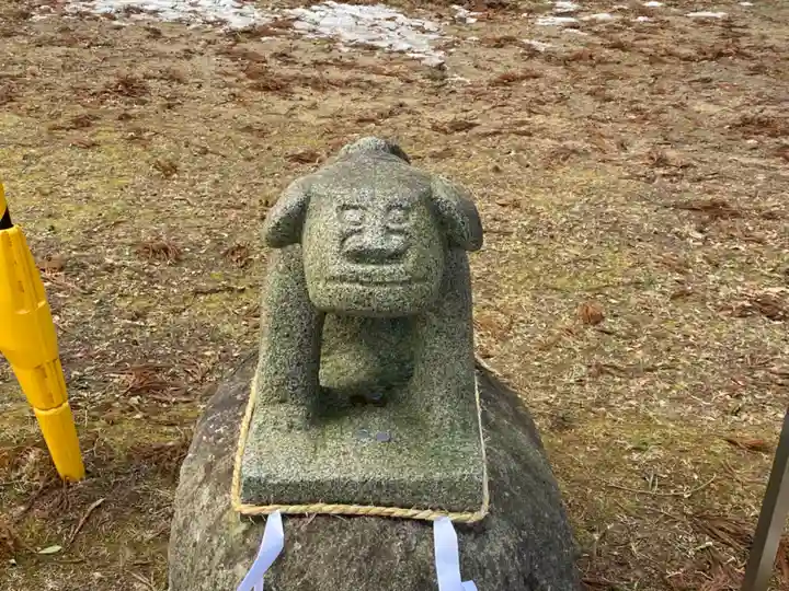 盛岡天満宮の狛犬