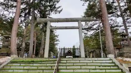 上川神社の鳥居