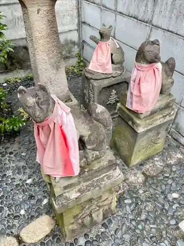 笠森稲荷神社の狛犬