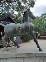 藤森神社の狛犬