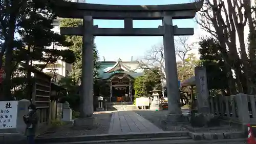 猿江神社の鳥居