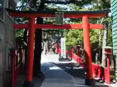 冨士山小御嶽神社の鳥居