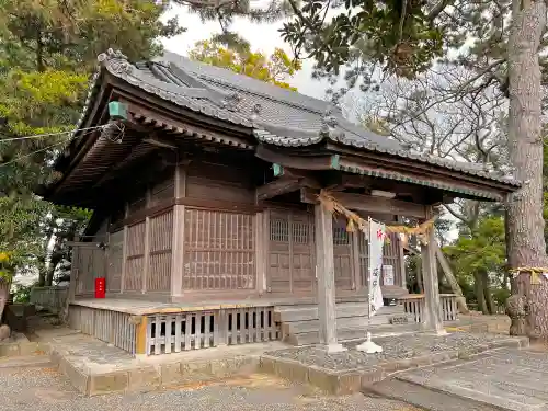 岐佐神社の本殿・本堂