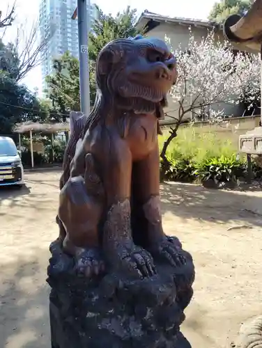 品川神社の狛犬