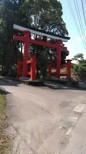 東霧島神社の鳥居