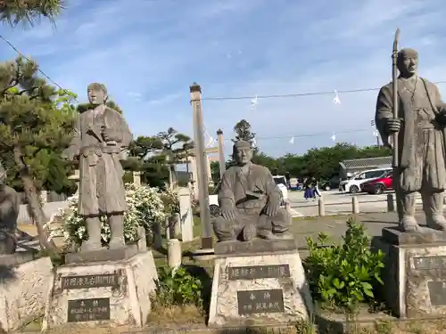 赤穂大石神社の像