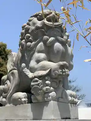 富知六所浅間神社の狛犬