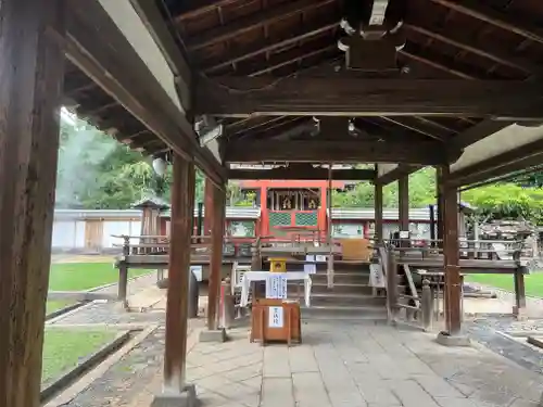 氷室神社の本殿