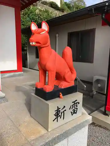 稲荷神社の狛犬