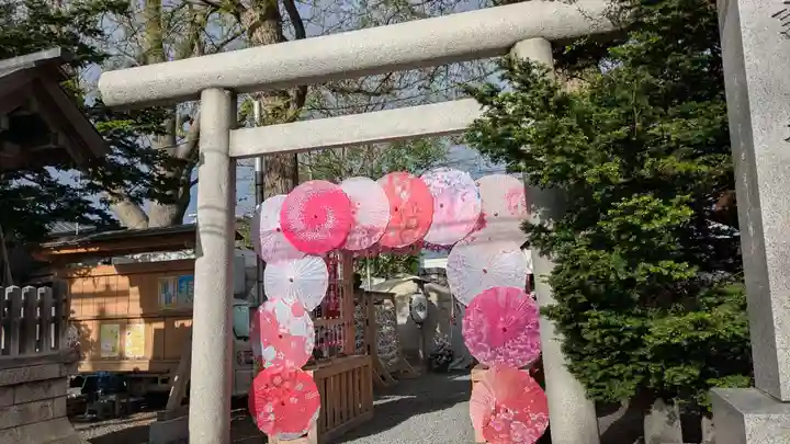 札幌諏訪神社の鳥居