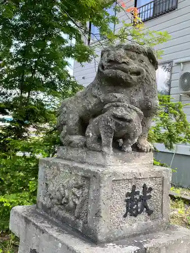 幌加内神社の狛犬