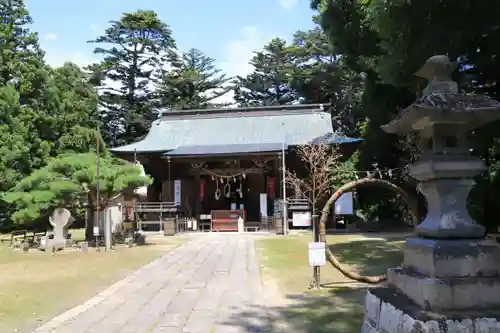 三春大神宮の景色