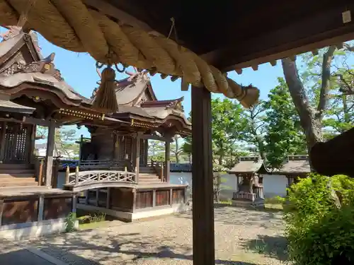 阿閇神社の本殿・本堂