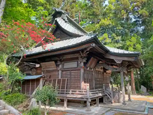 甲波宿禰神社の本殿・本堂