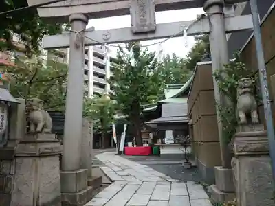 小野照崎神社の鳥居