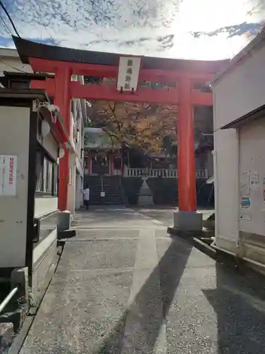 元町厳島神社の鳥居