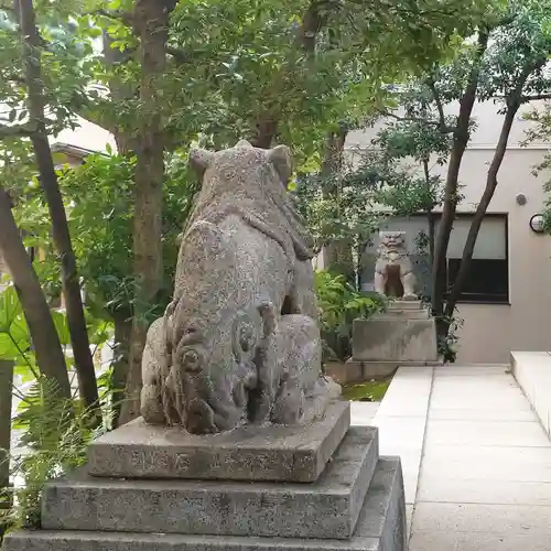 猿江神社の狛犬