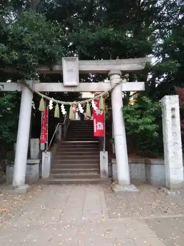 千束八幡神社の鳥居