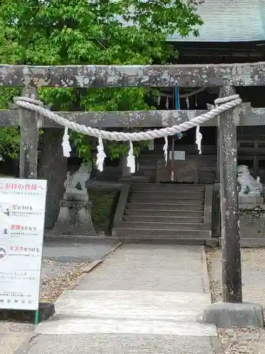 鹿島台神社の鳥居