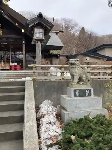 本輪西八幡神社の狛犬